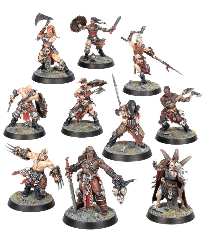 Figuras Darkoath Savagers Warcry