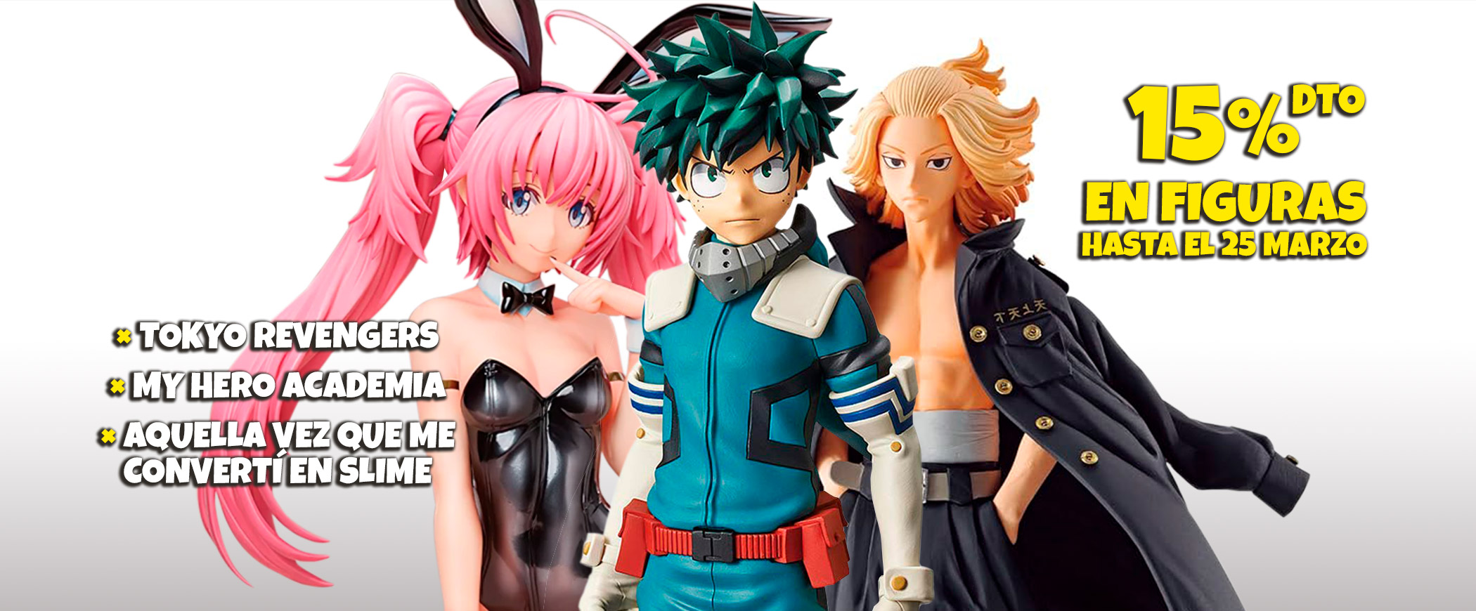 15% dto Figuras Seleccionadas