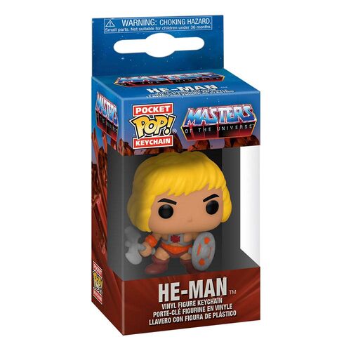 LLAVERO POCKET POP! VINYL HE-MAN 4 CM MASTERS OF THE UNIVERSE