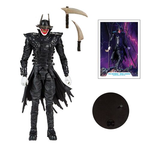 PACK 4 FIGURAS THE BATMAN WHO LAUGHS WITH THE ROBINS OF EARTH 18 CM DC COLLECTOR MULTIPACK