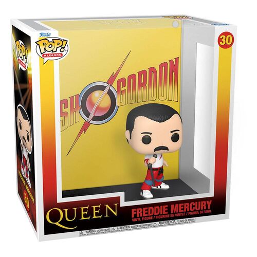 FIGURA FLASH GORDON 9 CM QUEEN POP! ALBUMS VINYL