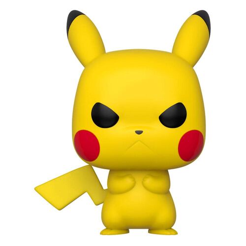 FIGURA GRUMPY PIKACHU (EMEA) 9 CM POKEMON POP! GAMES VINYL