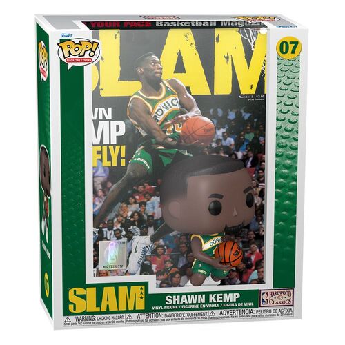 FIGURA SHAWN KEMP (SLAM MAGAZIN) 9 CM NBA COVER POP! BASKETBALL VINYL