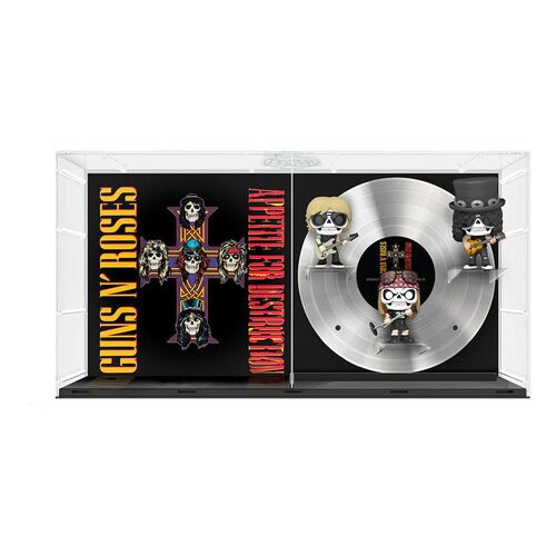 GUNS N ROSES PACK DE 3 FIGURAS POP! ALBUMS VINYL APPETITE FOR DESTRUCTION 9 CM