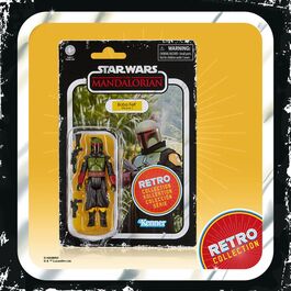 FIGURA 2022 BOBA FETT (MORAK) 10 CM STAR WARS THE MANDALORIAN RETRO COLLECTION