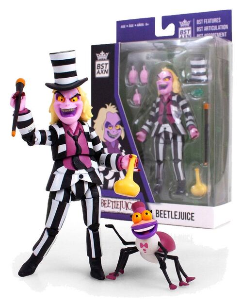 BEETLEJUICE (ANIMATED TV SERIES) FIGURA BST AXN BEETLEJUICE 13 CM