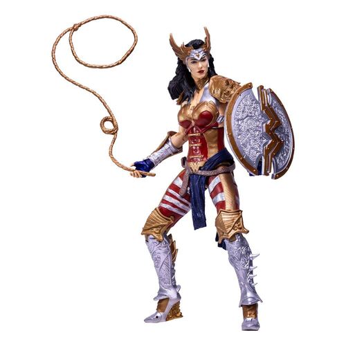 FIGURA WONDER WOMAN DESIGNED BY TODD MCFARLANE (GOLD LABEL) 18 CM DC MULTIVERSE