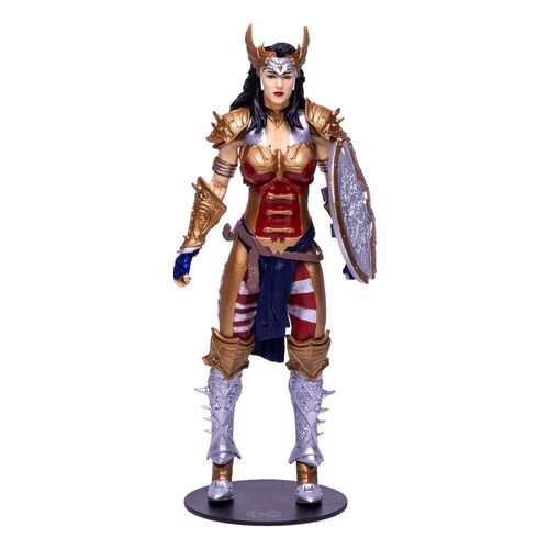 FIGURA WONDER WOMAN DESIGNED BY TODD MCFARLANE (GOLD LABEL) 18 CM DC MULTIVERSE