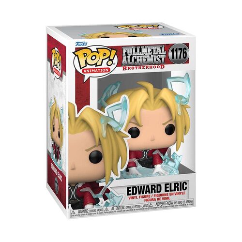 FIGURA EDWARD WITH ENERY FULLMETAL ALCHEMIST BROTHERHOOD POP! ANIMATION VINYL  9 CM