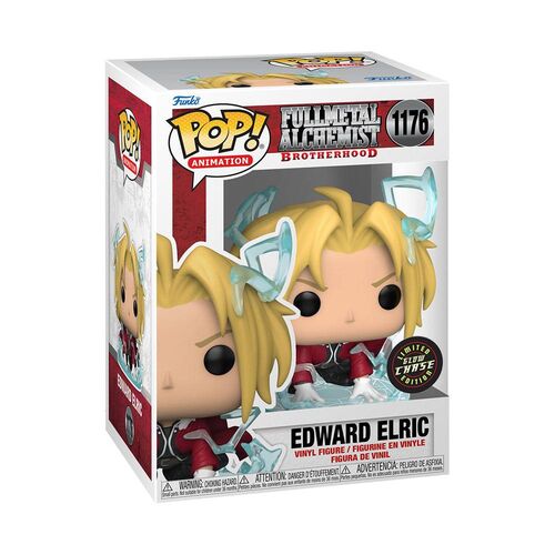 FIGURA EDWARD WITH ENERY CHASE FULLMETAL ALCHEMIST BROTHERHOOD POP! ANIMATION VINYL  9 CM