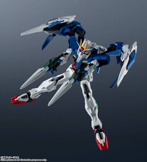 MOBILE SUIT GUNDAM FIGURA ROBOT SPIRITS GN-0000+GNR-010 00 RAISER 15 CM