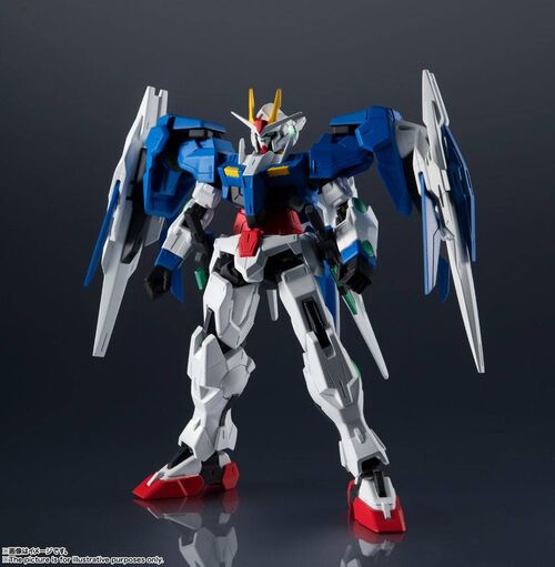 MOBILE SUIT GUNDAM FIGURA ROBOT SPIRITS GN-0000+GNR-010 00 RAISER 15 CM