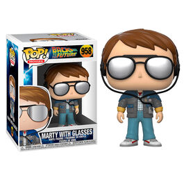 FIGURA POP BACK TO THE FUTURE MARTY WITH GLASSES