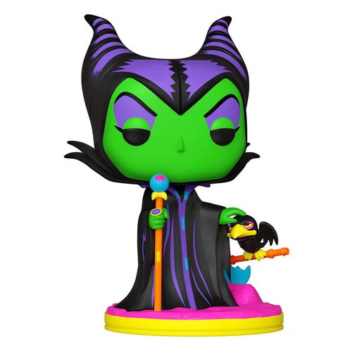 FIGURA MALEFICENT (BLACKLIGHT) 9 CM DISNEY VILLAINS POP! VINYL