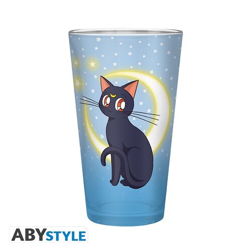 VASO LARGO LUNA Y ARTEMIS SAILOR MOON