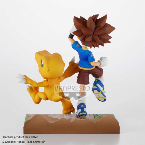 FIGURA TAICHI & AGUMON FIG 15 CM DIGIMON ADVENTURE DXF ADVENTURE ARCHIVES