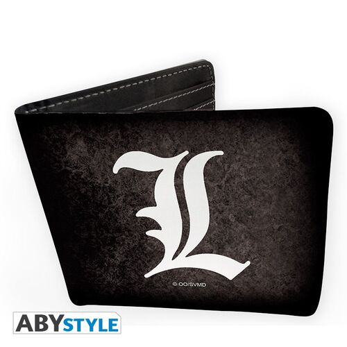 CARTERA DEATH NOTE "L SYMBOL"