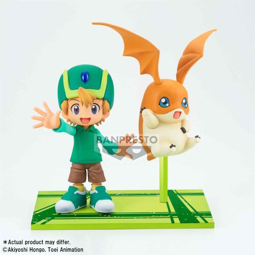 FIGURA TAKERU & PATAMON 11 CM DIGIMON ADVENTURE DXF ADVENTURE ARCHIVES