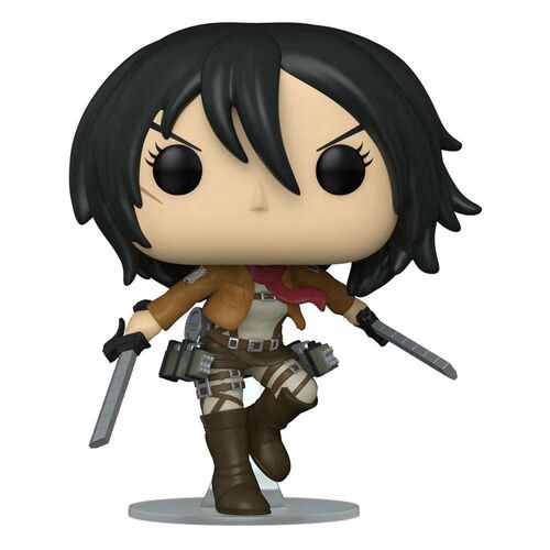 FIGURA MIKASA ACKERMAN WITH SWORDS POP! ANIMATION VINYL  9 CM ATTACK ON TITAN