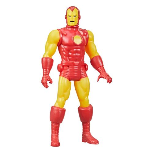 FIGURA 2022 IRON MAN  MARVEL LEGENDS RETRO COLLECTION 10 CM