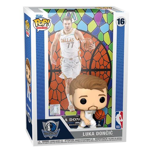 FIGURA LUKA D (MOSAIC) 9 CM NBA POP! TRADING CARDS VINYL