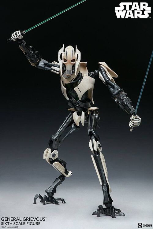 STAR WARS FIGURA 1/6 GENERAL GRIEVOUS 41 CM