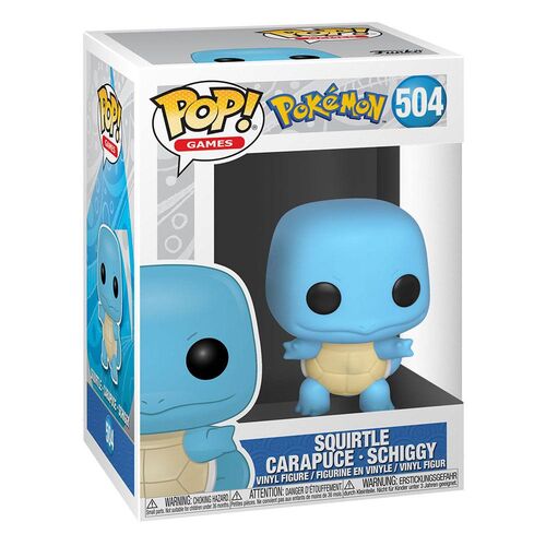 FIGURA SQUIRTLE (EMEA) 9 CM POKEMON POP! GAMES VINYL