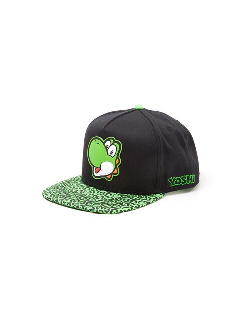 GORRA SNAPBACK YOSHI RUBBER PATCH NINTENDO