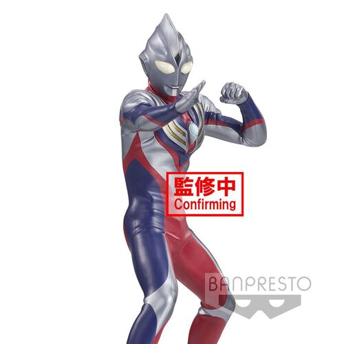 ESTATUA ULTRAMAN TIGA  PVC HERO'S BRAVE ULTRAMAN TIGA DAY & NIGHT SPECIAL VER. 18 CM