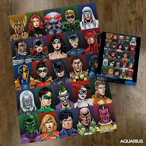 DC COMICS PUZZLE FACES (1000 PIEZAS)