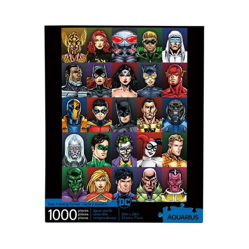 DC COMICS PUZZLE FACES (1000 PIEZAS)