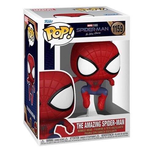 FIGURA POP! MARVEL VINYL THE AMAZING SPIDER-MAN 9 CM SPIDER-MAN: SIN CAMINO A CASA