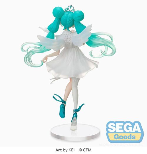 HATSUNE MIKU ESTATUA PVC SPM 15TH ANNIVERSARY KEI VER. 24 CM