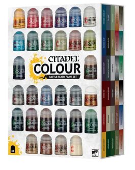 CITADEL COLOUR: SET DE PINTURAS LISTO PARA LA BATALLA CITADEL COLOUR: SET DE PINTURAS LISTO PARA LA BATALLA