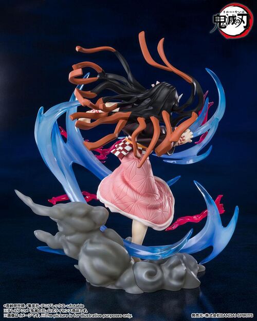 ESTATUA PVC FIGUARTSZERO NEZUKO KAMADO DEMON FORM ADVANCING VER. 20 CM DEMON SLAYER: KIMETSU NO YAIBA