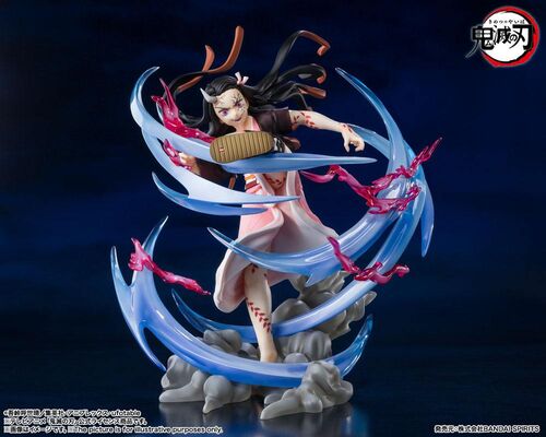 ESTATUA PVC FIGUARTSZERO NEZUKO KAMADO DEMON FORM ADVANCING VER. 20 CM DEMON SLAYER: KIMETSU NO YAIBA