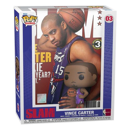 FIGURA VINCE CARTER (SLAM MAGAZIN) 9 CM NBA COVER POP! BASKETBALL VINYL