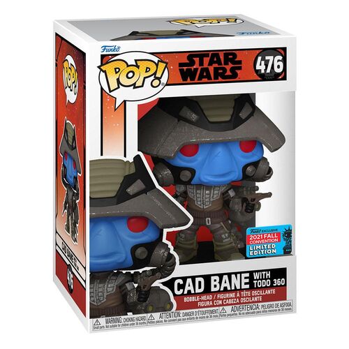 FIGURA CAD BANE W/ TODO (NYCC/FALL CON.) 9 CM STAR WARS POP! VINYL