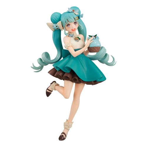 ESTATUA PVC SWEETSWEETS SERIES HATSUNE MIKU CHOCOLATE MINT 17 CM