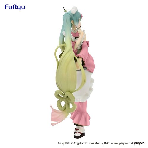 ESTATUA PVC EXCEED CREATIVE HATSUNE MIKU MATCHA GREEN TEA PARFAIT ANOTHER COLOR VER. 20 CM