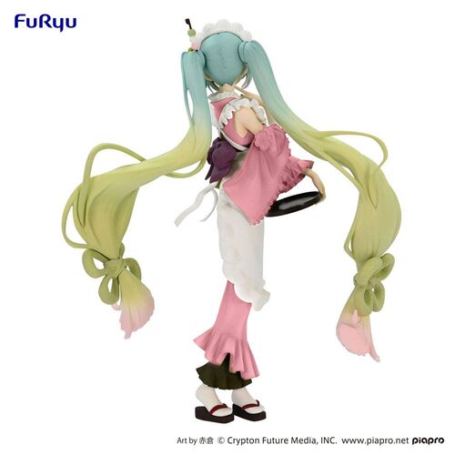 ESTATUA PVC EXCEED CREATIVE HATSUNE MIKU MATCHA GREEN TEA PARFAIT ANOTHER COLOR VER. 20 CM