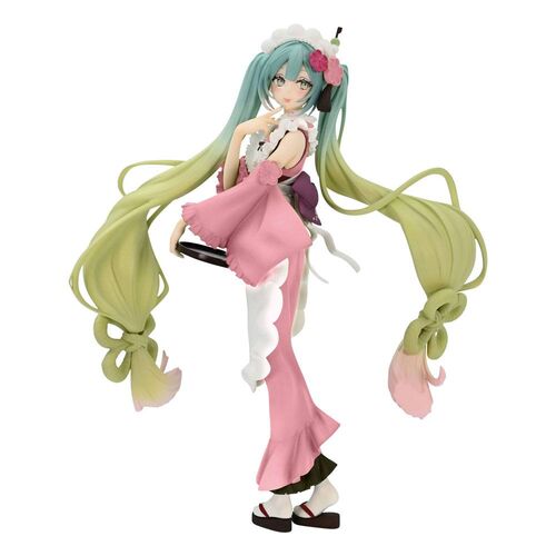 ESTATUA PVC EXCEED CREATIVE HATSUNE MIKU MATCHA GREEN TEA PARFAIT ANOTHER COLOR VER. 20 CM