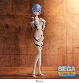 FIGURA TENTATIVE NAME REI EYANAMI HAND OVER MOMENTARY WHITE VER FIG 19 CM EVANGELION: 3.0+1.0 THR