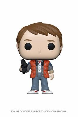 FIGURA REGRESO AL FUTURO POP! VINYL FIGURA MARTY IN PUFFY VEST 9 CM