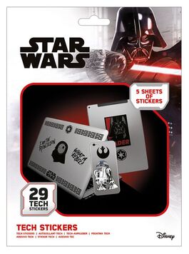 PEGATINAS STAR WARS TECH PACK FORCE