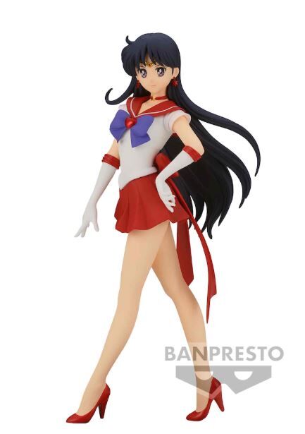 FIGURA SUPER SAILOR MARS FIG 23 CM SAILOR MOON ETERNAL GLITTER & GLAMOURS