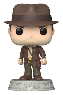 FIGURA INDIANA JONES FIGURA POP! MOVIES VINYL INDIANA JONES W/JACKET 9 CM