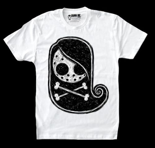 CAMISETA AKUMU TOKYO CROSSBONES MEN WHITE TSHIRT XL