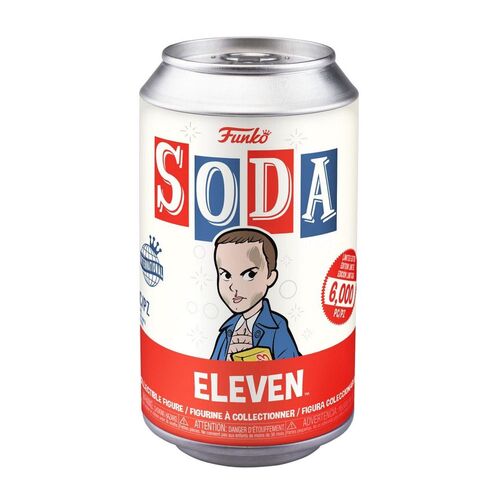 STRANGER THINGS VINYL SODA FIGURAS ELEVEN 11 CM