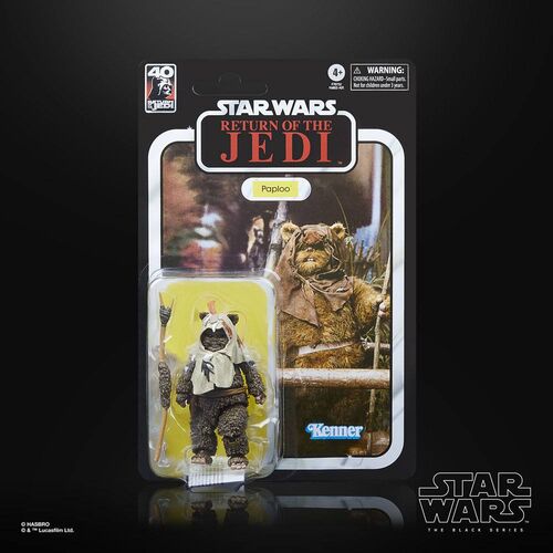 FIGURA STAR WARS EPISODE VI 40TH ANNIVERSARY BLACK SERIES PAPLOO 15 CM